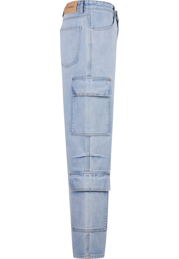 Vorin Cargo Baggy Jeans-6