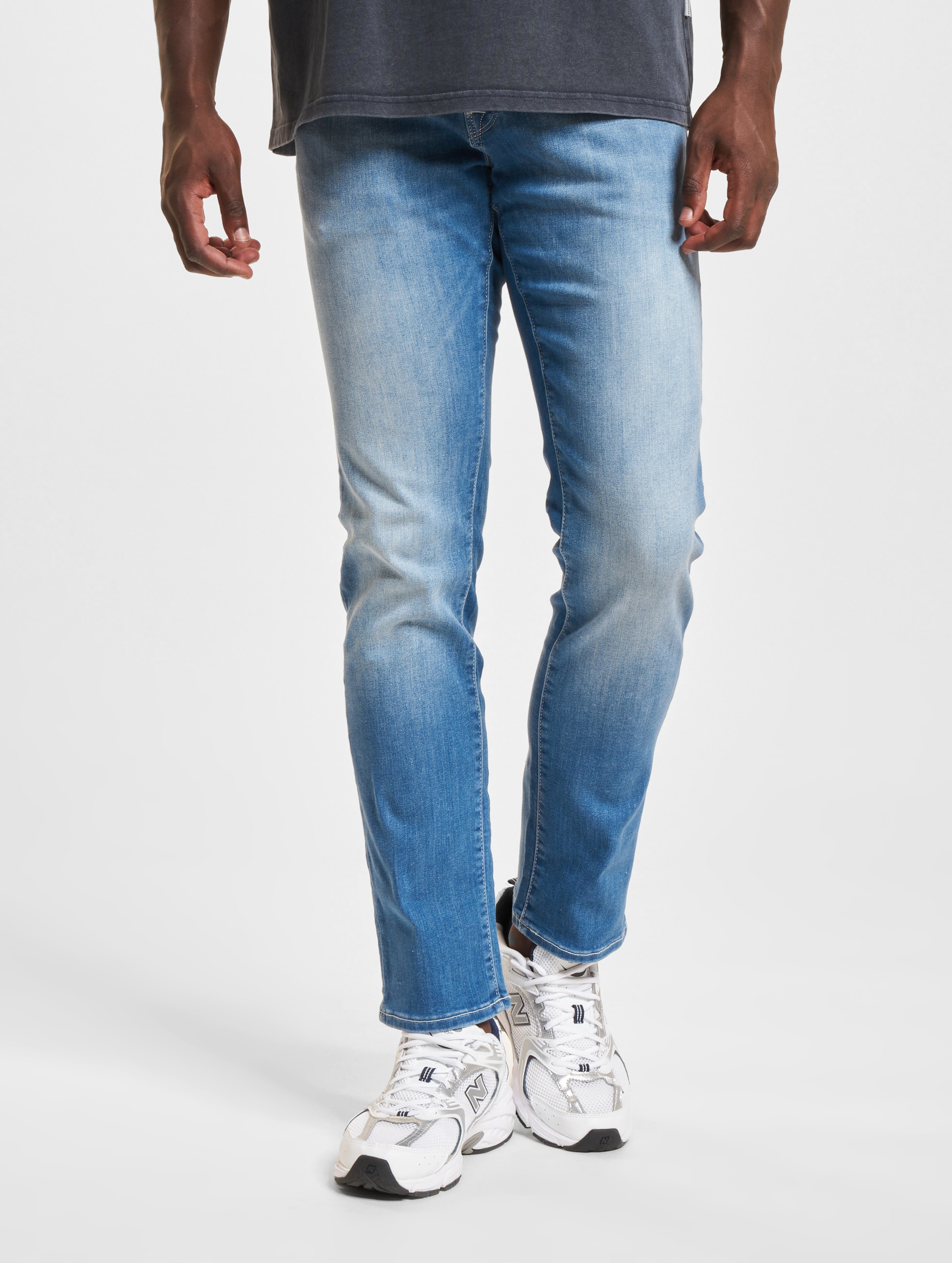 Jack & Jones Glenn Fox AM 489 50 SPS Slim Fit Jeans Männer,Unisex op kleur blauw, Maat 3434