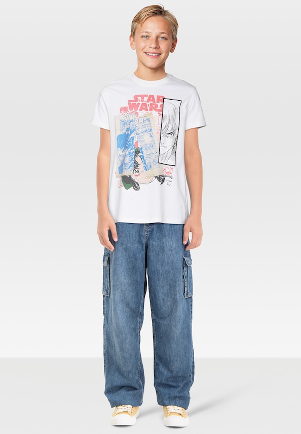 Kids Star Wars Anime Tee-2