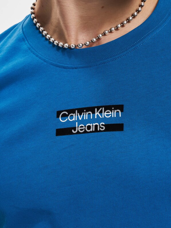 Calvin Klein Jeans Transparent Stripe Logo T-Shirt-3