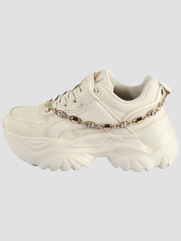 Buffalo Bliss Chain Vegan Nappa Sneakers-2