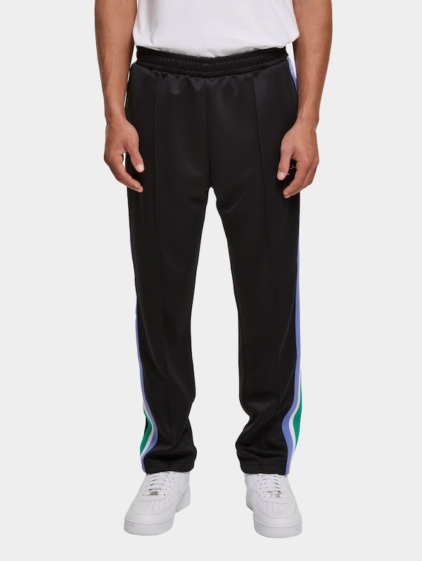 Small Signature Straight Leg Trackpants black/multic0lor-2