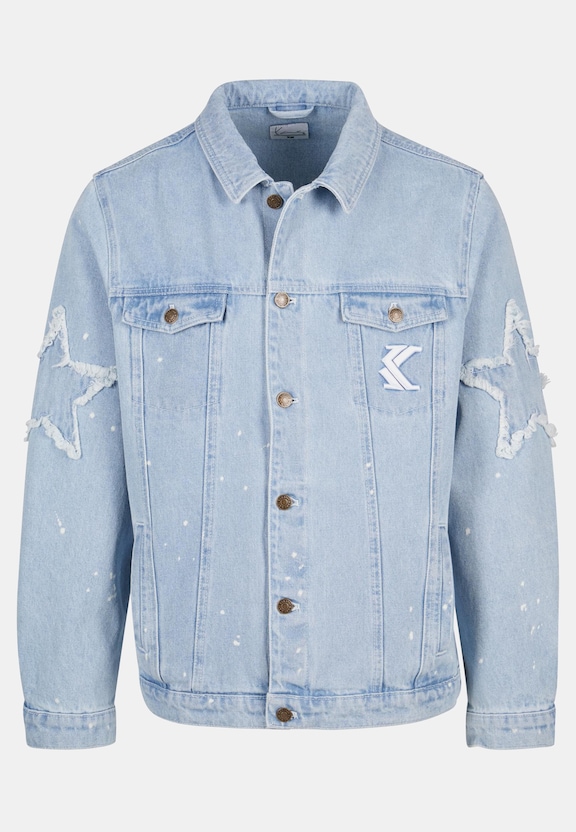 Og Paintsplatter Denim Trucker -3