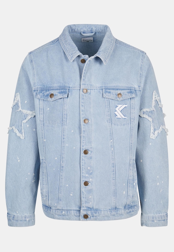 Og Paintsplatter Denim Trucker -3