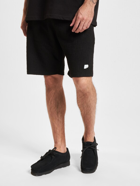 PEGADOR Libco Structured Knit Shorts-0