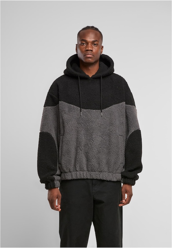 Weavy Colorblock Teddy-2