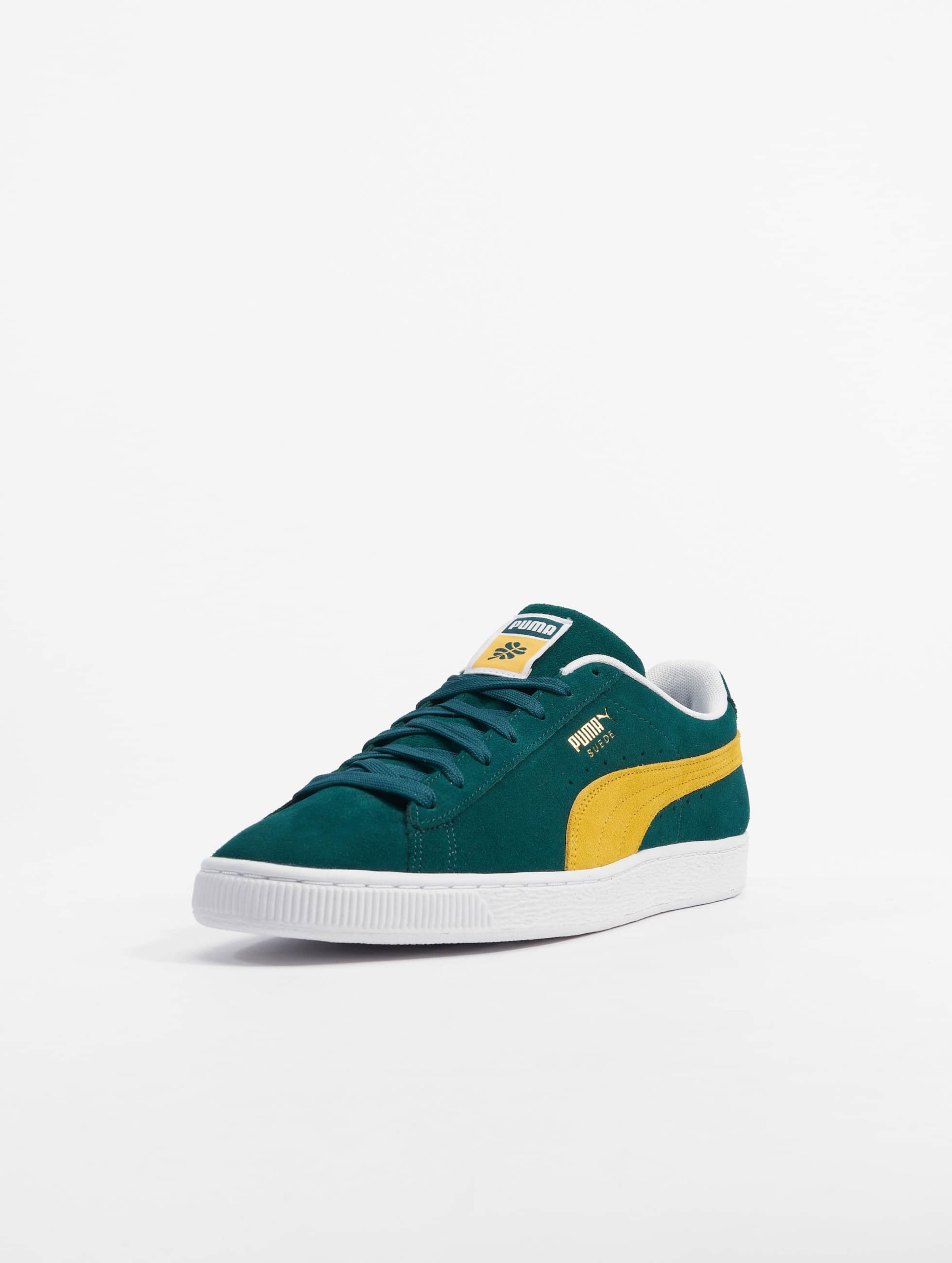 Puma green hotsell suede shoes