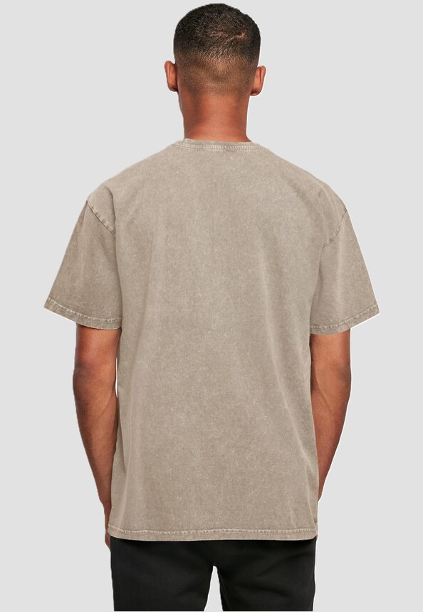 Bla Bla Bla Comic Acid Washed Oversized Tee-1