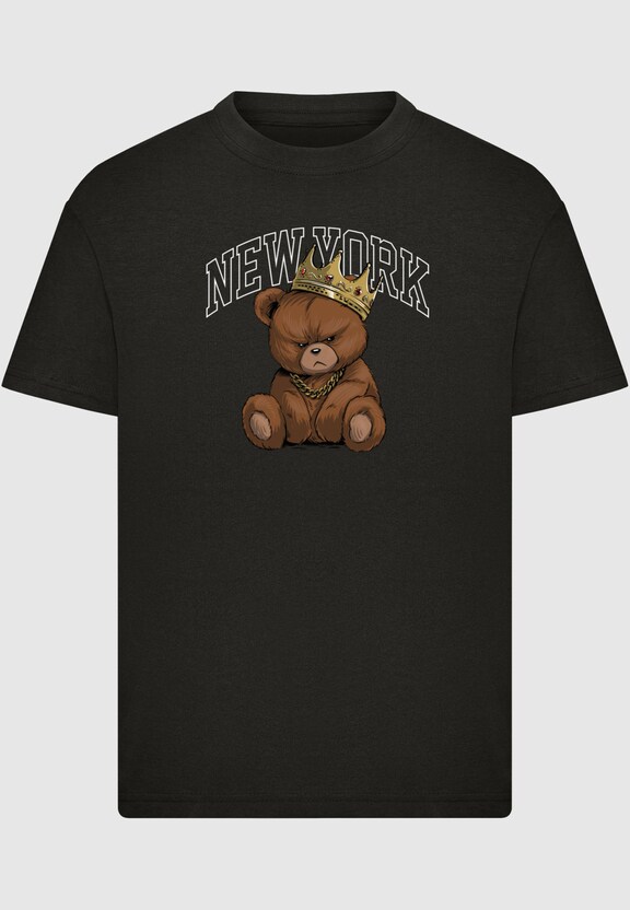 Kids NY Crowned Bear Tee-2