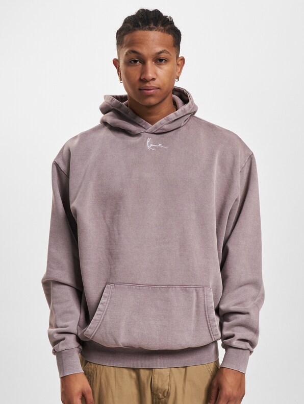 Karl Kani Small Signature Os Heavy Sweat Washed Hoodies-2