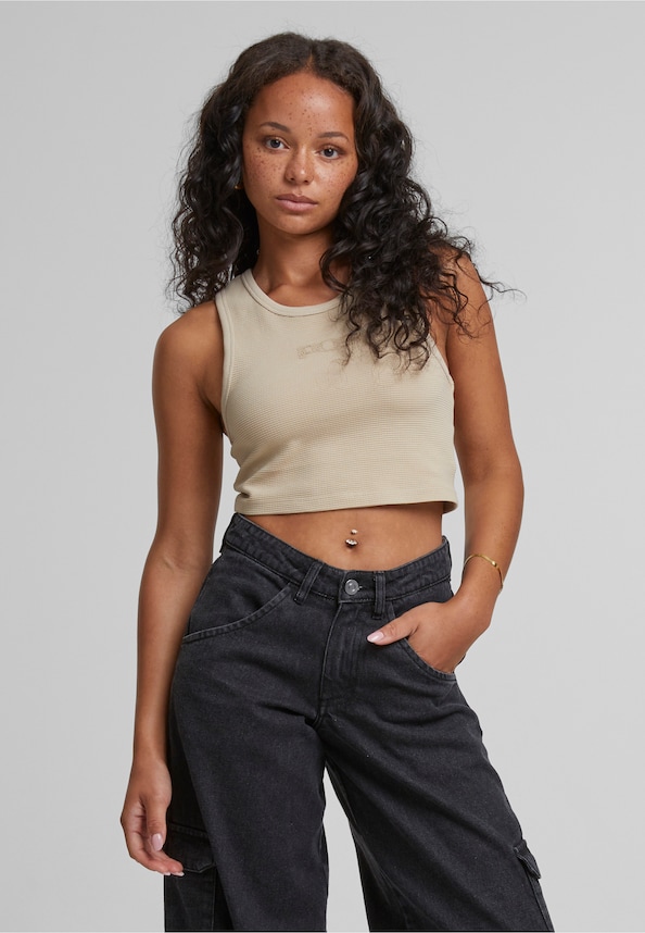 PEQUS Island Defender Crop Top-0
