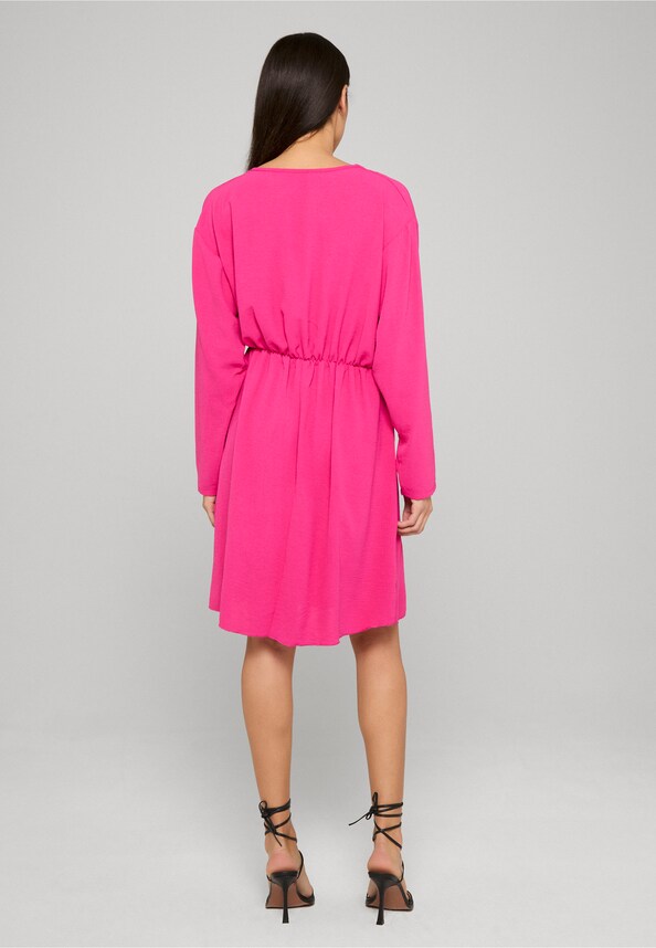 Cloud5ive Musselin Fledermauskleid mit Teilungsnähten-1