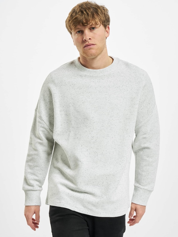 Cut On Sleeve Naps Interlock Crew -2