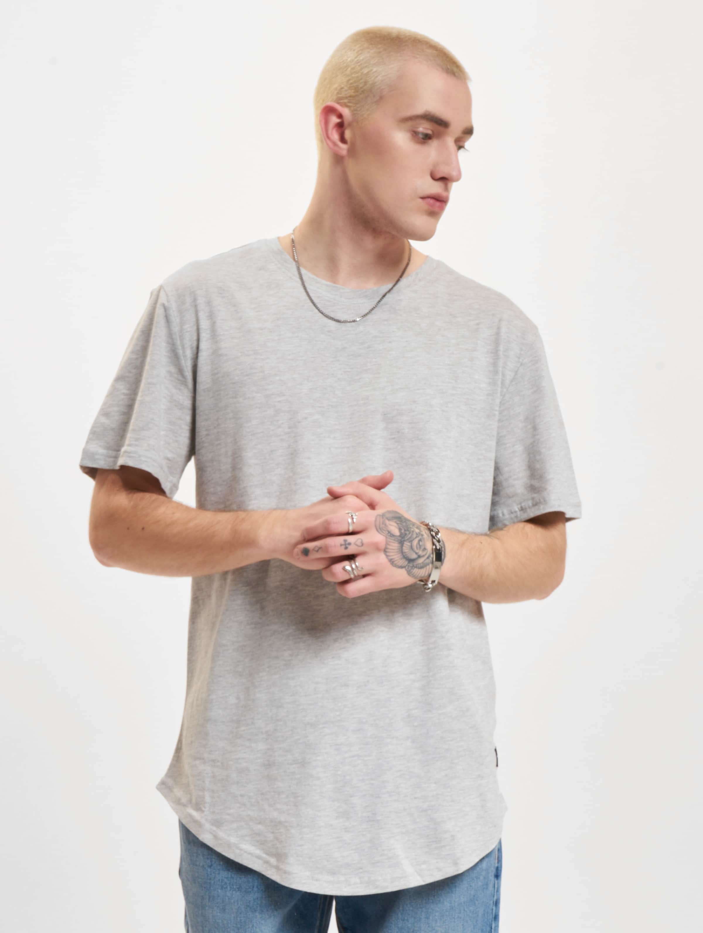 Only & Sons Matt Longy T-Shirts Mannen op kleur grijs, Maat M