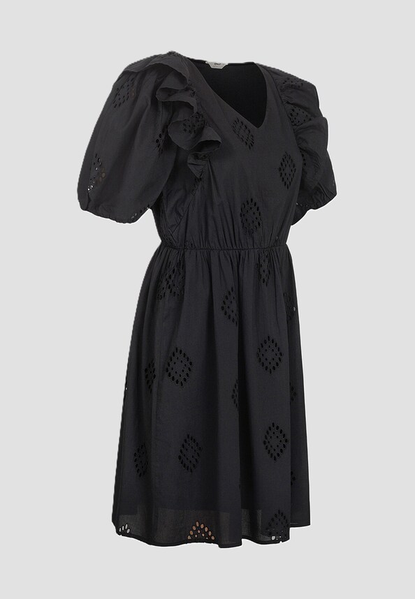 ONLY Damen 1/2 Arm Rüschen-0