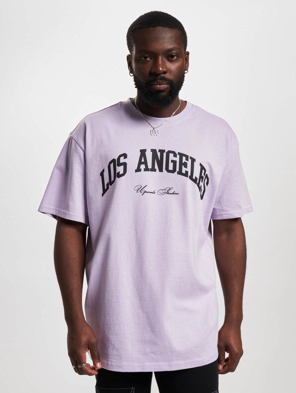 Mister Tee Upscale L.A. College Oversize T-Shirts-2