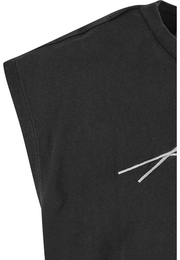 KM242-047-1 Autograph Washed Sleeveless Tee-4