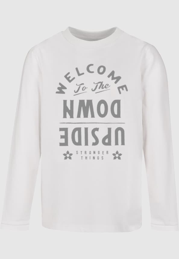 Kids Stranger Things - Welcome To Upside Down Longsleeve-0