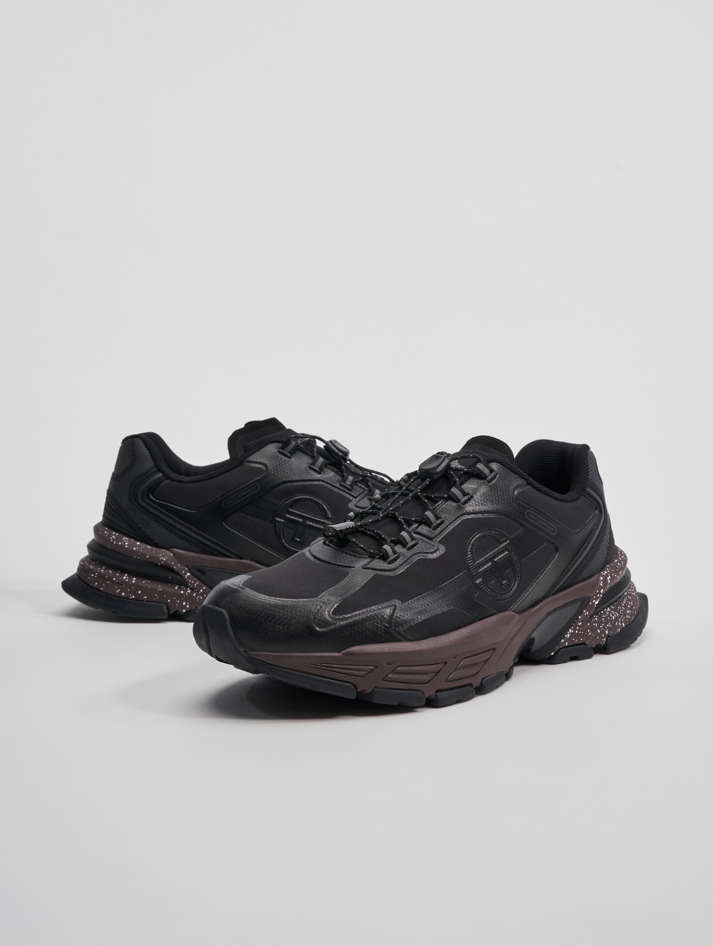 Sergio Tacchini Y2K Trail Runner Sneakers Unisex op kleur zwart, Maat 44