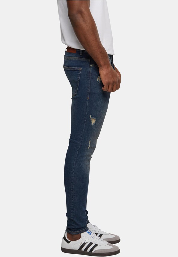 2Y Destroyed Skinny Denim-3