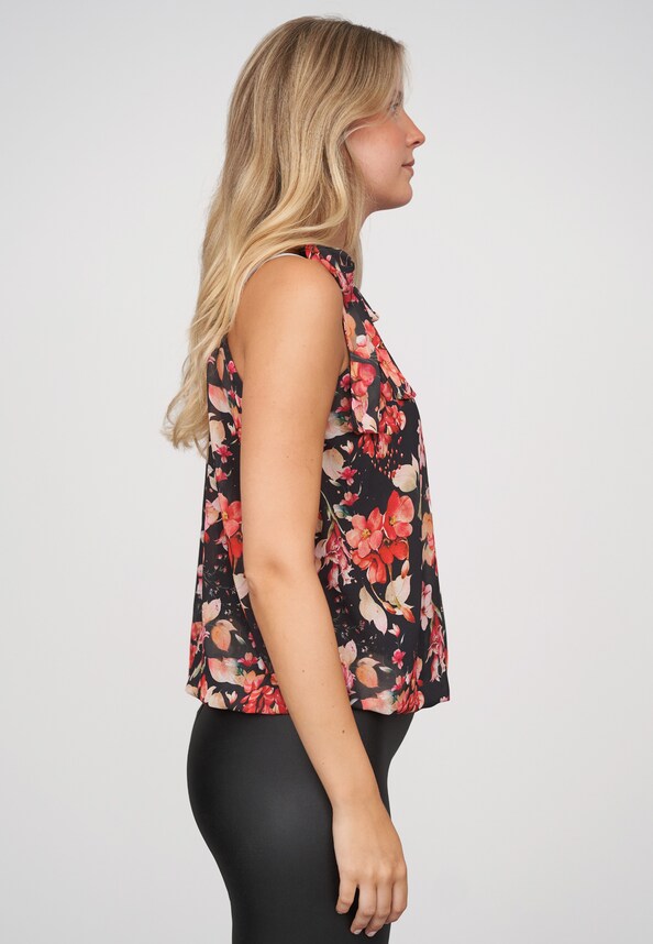 Chiffon Choker Top-3
