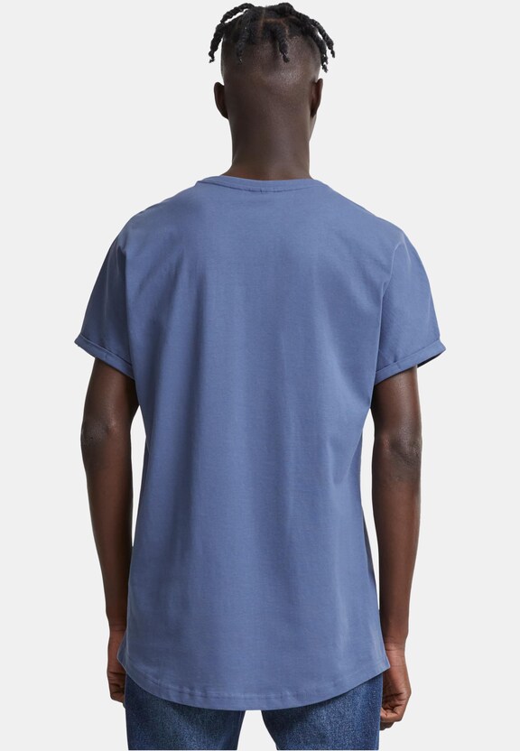 Long Shaped Turnup Tee-1