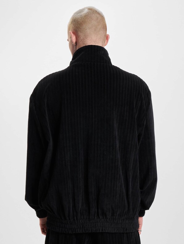 Script Logo Striped Velours-1