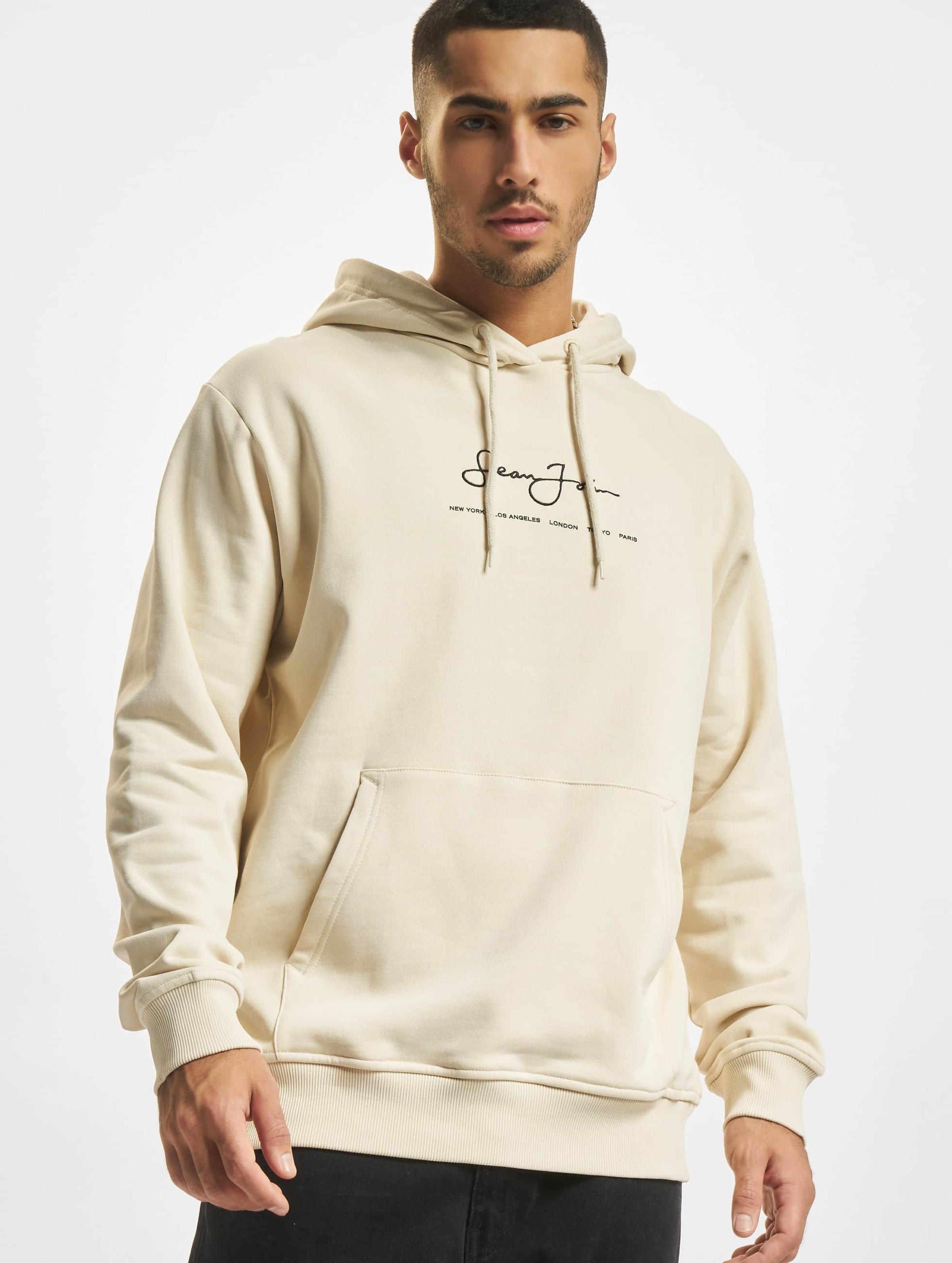 Beige basic online hoodie