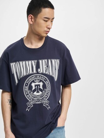 Tommy Jeans Relaxed Varsity Logo T-Shirt Twilight