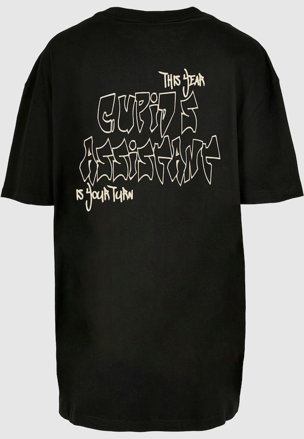 Ladies Cupid´s Assistant Oversized Boyfriend Tee-3