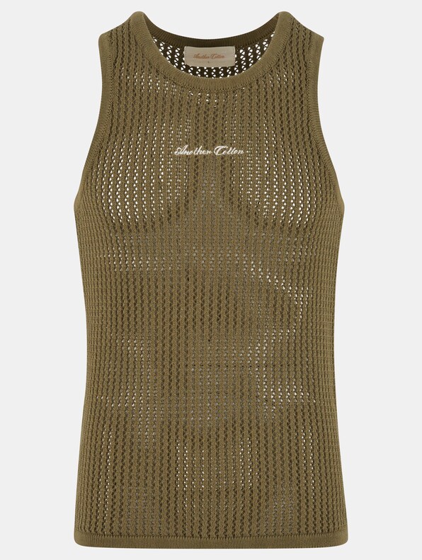 Oversized Mesh Knit Tanktop-4