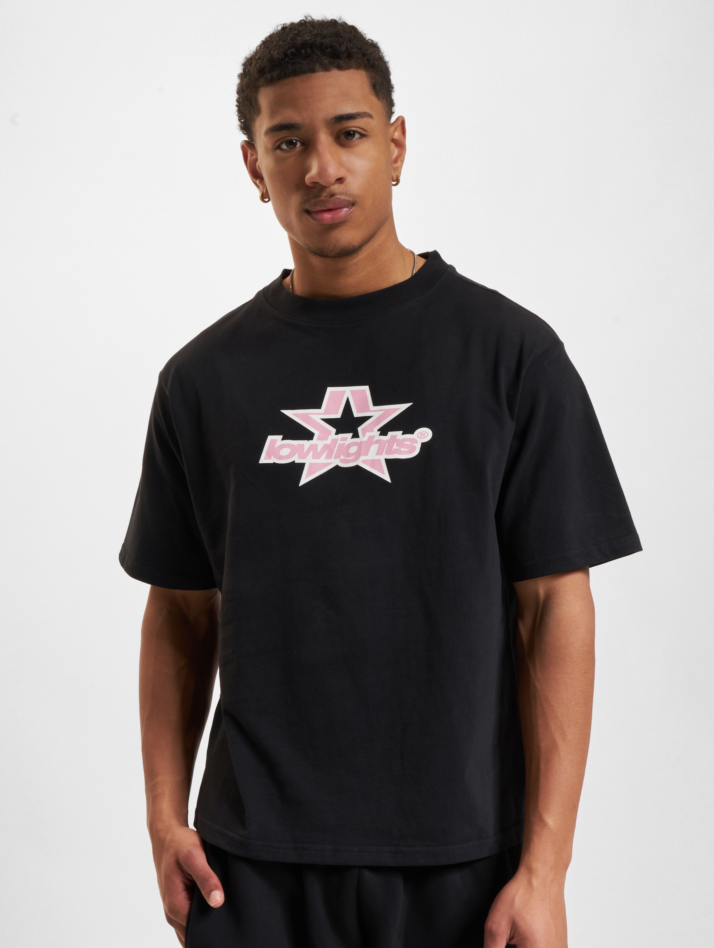 Low Lights Studios Superstar T-Shirt Männer,Unisex op kleur zwart, Maat S