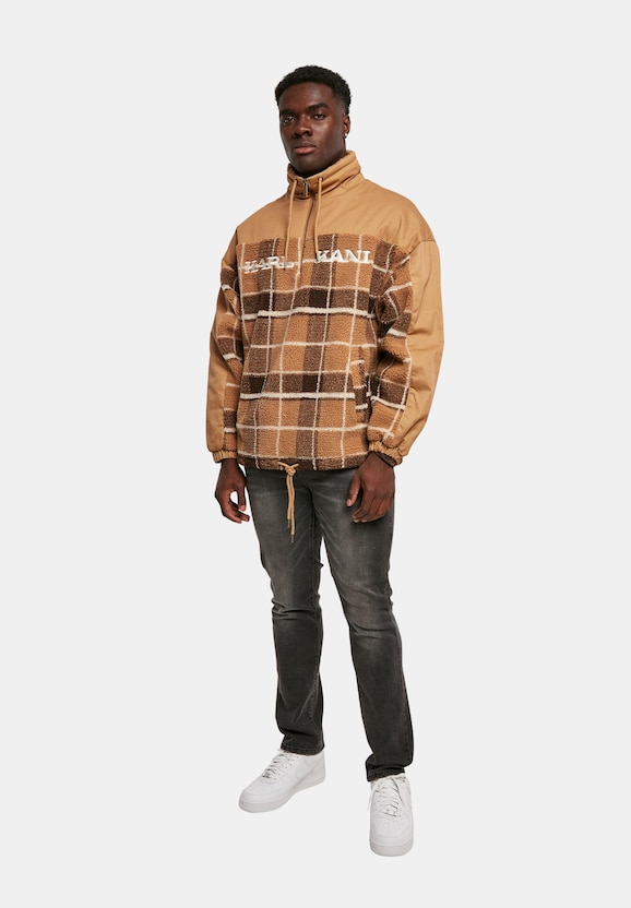 Retro Block Teddy Check-3