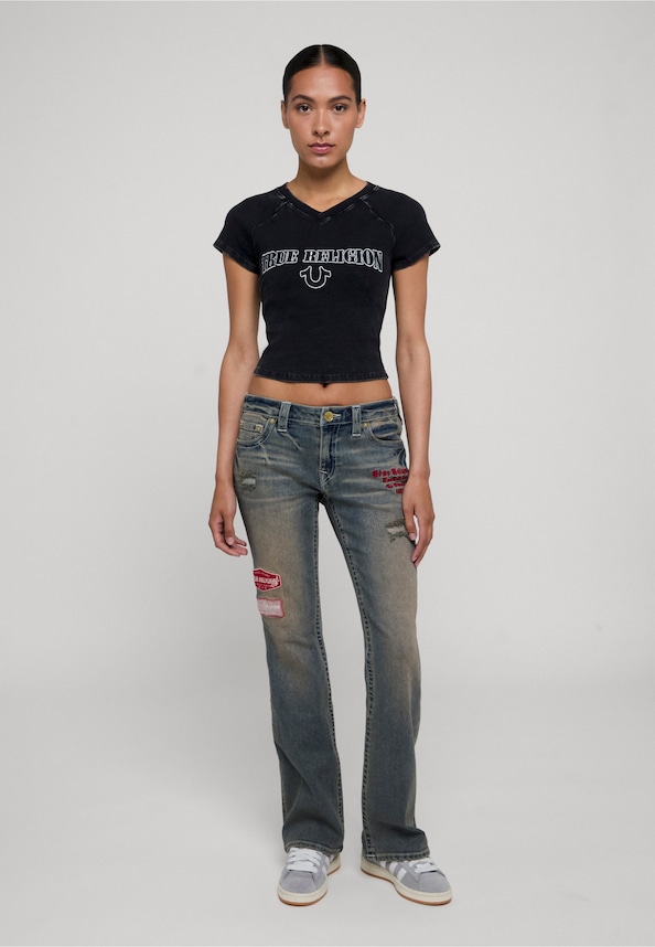 EMBROIDERED WASHED RIB BABY -4