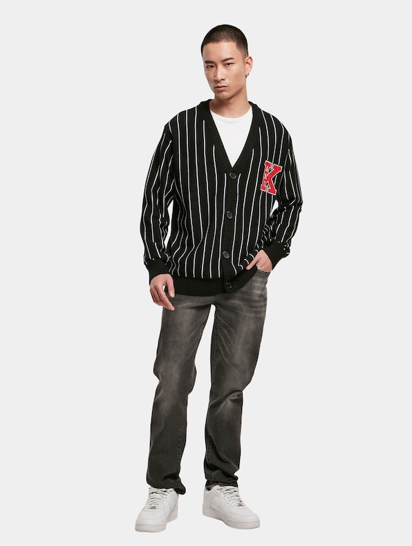 Retro Patch Knitted Pinstripe-3
