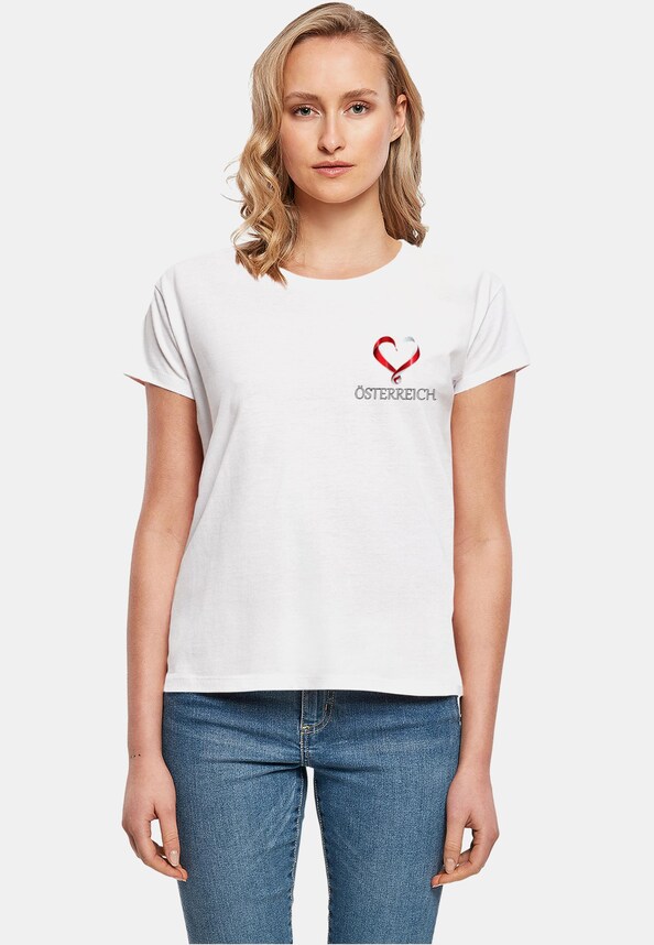Ladies Merchcode Football - Austria T-shirt-0