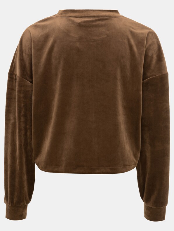 Signature Velvet Crop Crew-6