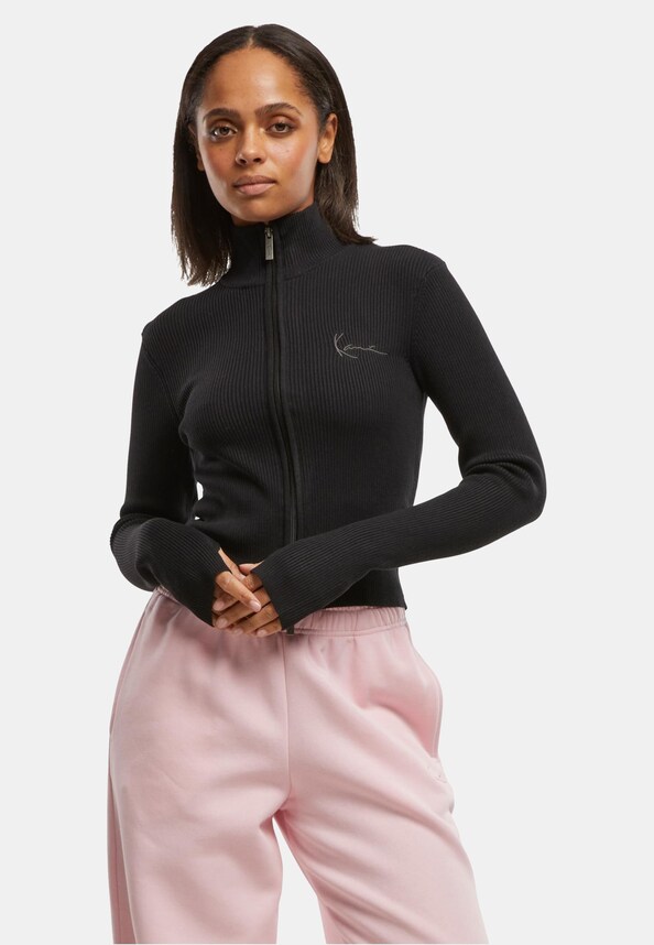 Karl Kani Chest Signature Two-Way Knit Jacket-0