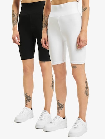 Ladies High Waist Cycle 2-Pack