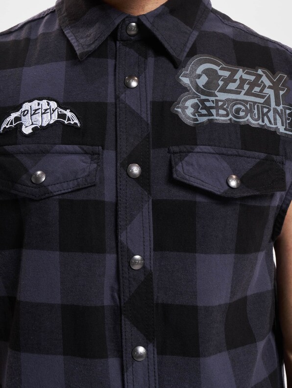 Brandit Ozzy Checkered Sleeveless  Shirt-3