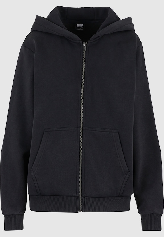 Ladies Vintage Heavy Zip Hoody-4