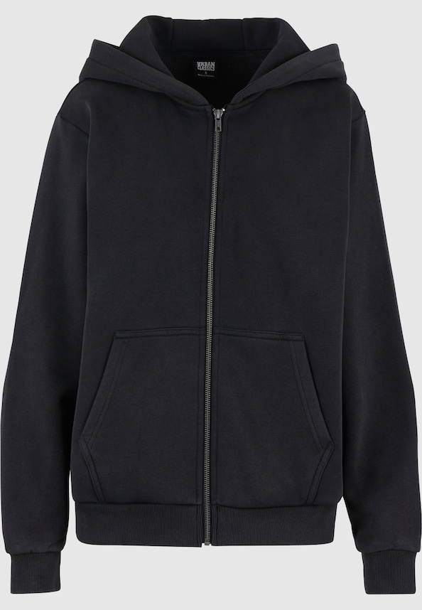 Ladies Vintage Heavy Zip Hoody-4