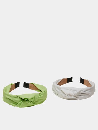 Urban Classics Light Headband With Knot 2-Pack