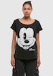 Disney Mickey Mouse Since Beaten Face CHAR CADT with Ladies Long Slub -2