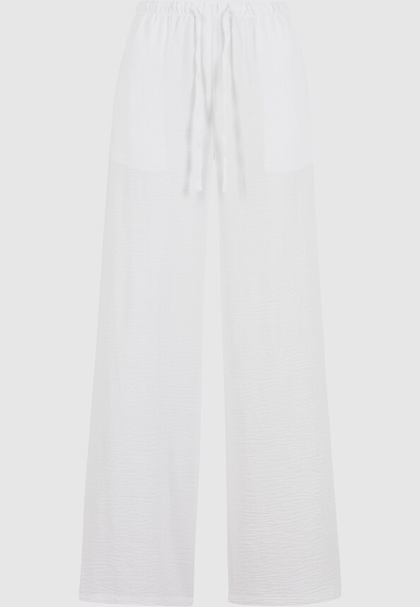 Ladies Structured Wideleg -4