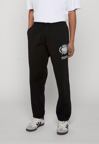 Noir_ Oversized Elasticated Cuff Jogger