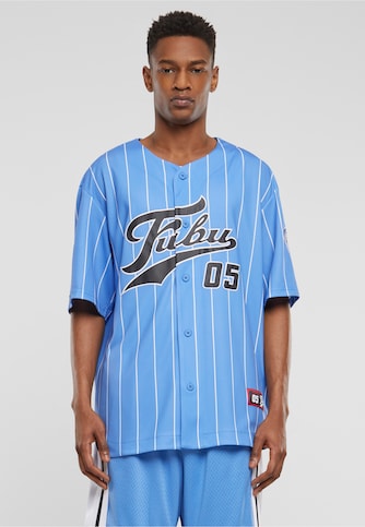 FM242-001-1 Fubu Varsity Mesh Pinstripe Baseball Jersey