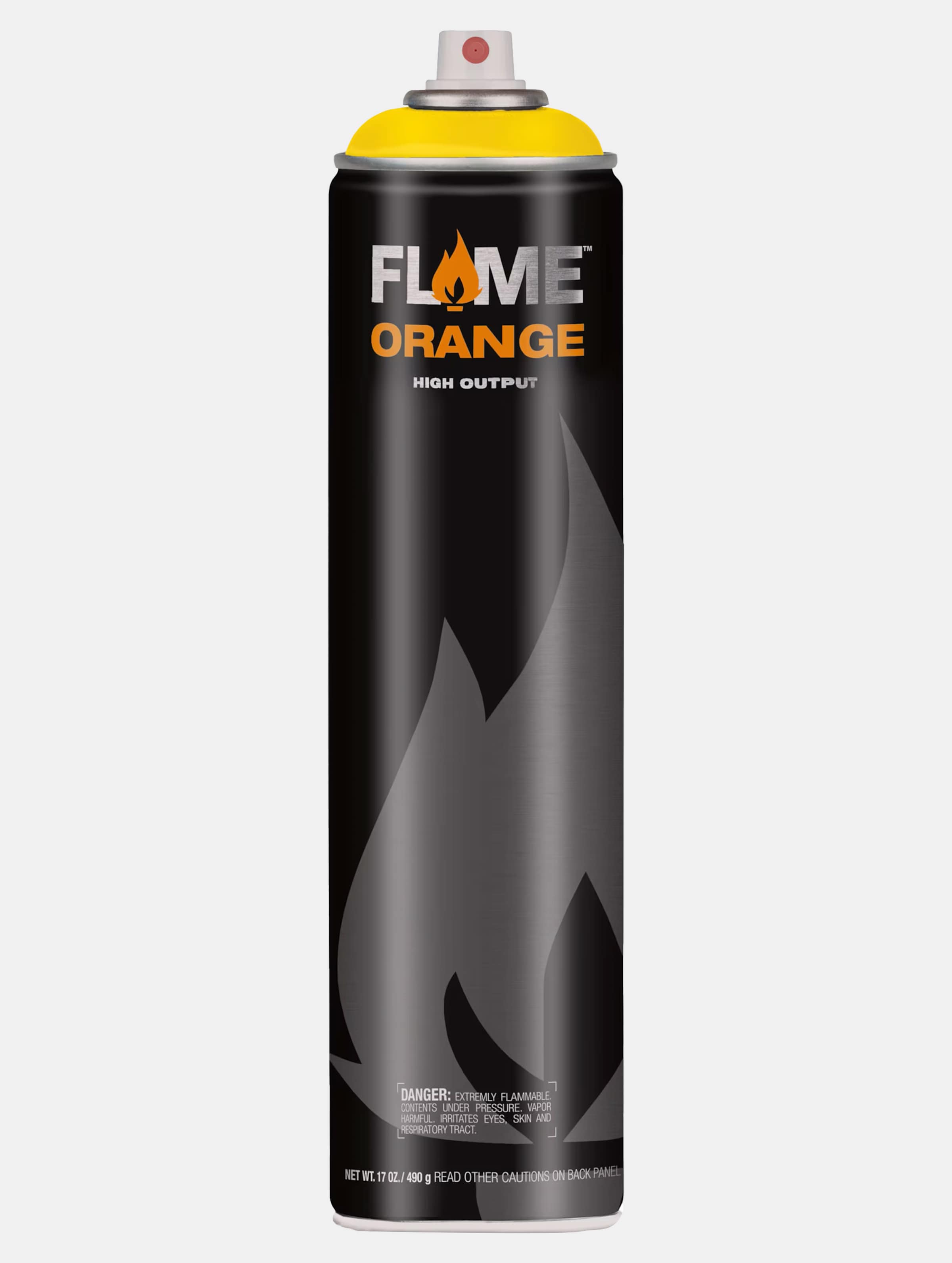 Flame Orange Metallic 600 ml Unisex, Maat 600_ML