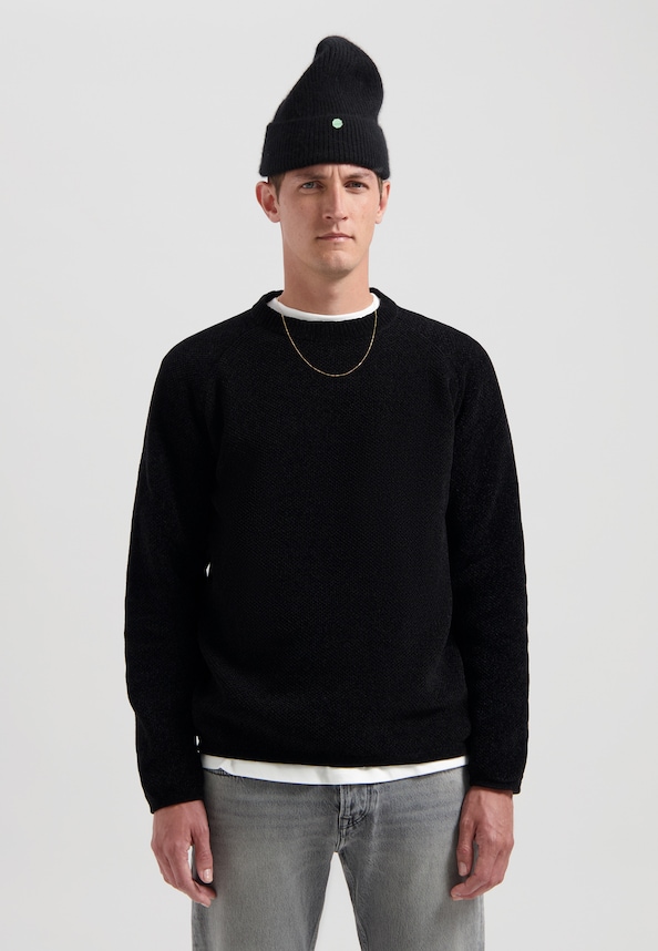 Chenille Knit Crewneck-0