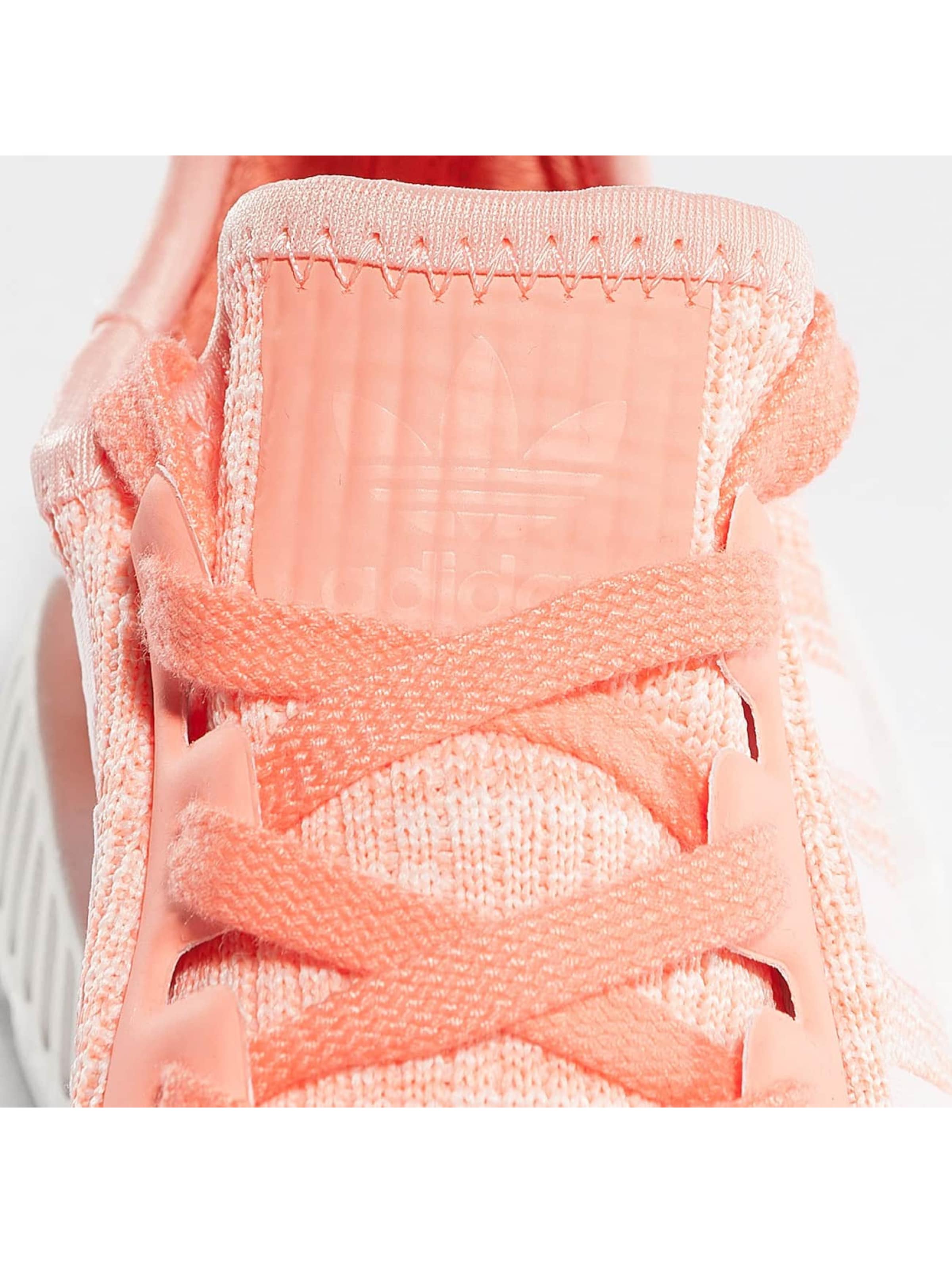 Adidas primeknit orange best sale